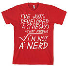 A Theory I´m Not A Nerd T-Shirt (Herr)