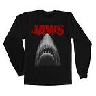 Jaws Poster Long Sleeve Tee, Long Sleeve T-Shirt (Herr)