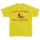 Ride A Cowgirl! T-Shirt (Herr)