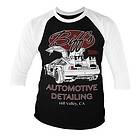 Biff's Automotive Detailing Baseball 3/4 Sleeve Tee, Long Sleeve T-Shirt (Herr)