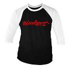 Bloodsport Logo Baseball 3/4 Sleeve Tee, Long Sleeve T-Shirt (Herr)