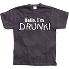 Hello! I´m Drunk! T-Shirt (Herr)