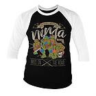 TMNT - Bros On The Road Baseball 3/4 Sleeve Tee, Long Sleeve T-Shirt (Herr) (Herr)