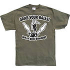 Grab Your Balls, We´re Goin Bowling T-Shirt (Herr)