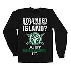 Arrow - Just Green Arrow It Long Sleeve Tee, Long Sleeve T-Shirt (Herr)