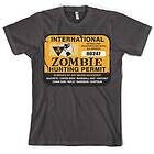 Zombie Hunting Permit T-Shirt (Herr)