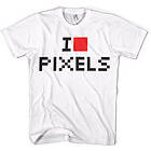 I Love Pixels T-Shirt (Herr)