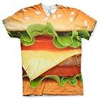 Burger Allover T-Shirt (Herr)