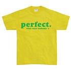 Who Says Nobody´s Perfect? T-Shirt (Herr)