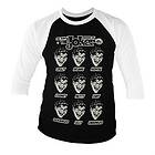The Many Moods Of The Joker Baseball Long Sleeve Tee, Long Sleeve T-Shirt (Herr)