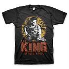 Elvis Presley The King Of Rock 'n Roll T-Shirt (Herr)