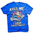 Kiss Me I Have Super Powers T-Shirt (Herr)