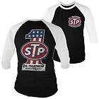 STP American No. 1 Baseball 3/4 Sleeve Tee, Long Sleeve T-Shirt (Herr)