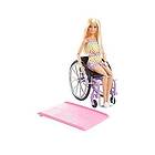 Barbie Fashionistas Doll #194 With Wheelchair & Ramp Blond Hair HJT13