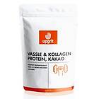 Upgrit Vassle & kollagenprotein, 750g, Kakao