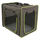 Transportkoja First Class Basic Stl. L: L 79 x B 53.5 x H 66 cm grå/grön