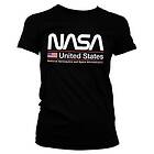 NASA United States Girly Tee T-Shirt (Dam)