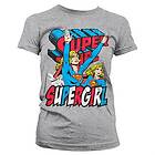 Supergirl Girly Tee T-Shirt (Dam)