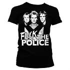 Fuck The Police Girly T-Shirt (Dam)