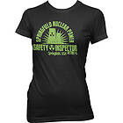 Safety Inspector Girly T-Shirt (Dam)