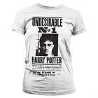 Harry Potter Wanted Poster Girly Tee T-Shirt (Dam)