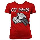 Cartoon Hands - Get Money Girly T-Shirt (Dam)