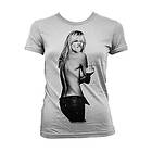 Heidi Gives The Finger Girly T-Shirt (Dam)