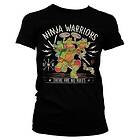 Ninja Warriors No Rules Girly Tee T-Shirt (Dam)