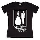 Wedding - GAME OVER! Girly T-shirt (Dam)