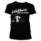 A Nightmare On Elm Street Girly Tee T-Shirt (Dam)
