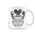 CBGB & OMFUG Skull Coffee Mug
