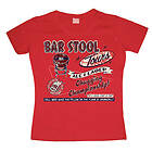 Bar Stool Tours Girly T-shirt (Dam)