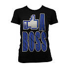 Like A Boss Girly T-Shirt (Dam)