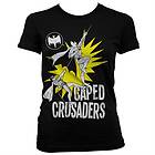 Caped Crusaders Girly T-Shirt (Dam)