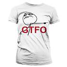 GTFO Girly T-Shirt (Dam)