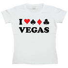 I Play Vegas Girly T-shirt (Dam)