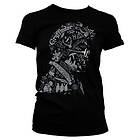 Harry Potter Wordings and Symbols Girly Tee T-Shirt (Dam)