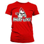 Angry Cock Girly T-Shirt (Dam)