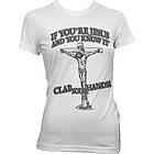 If You´re Jesus-Clap Your Hands! Girly Tee T-Shirt (Dam)