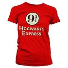 Hogwarts Express Platform 9-3/4 Girly Tee T-Shirt (Dam)