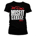 Misfit Garage Wrench Power Girly Tee T-Shirt (Dam)