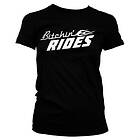 Bitchin' Rides Logo Girly Tee T-Shirt (Dam)