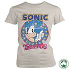 Sonic The Hedgehog Organic Girly T-Shirt (Dam)