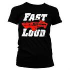 Fast N' Loud Mustang Girly Tee T-Shirt (Dam)