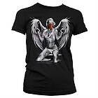 Marilyn Gangster With Wings Girly T-Shirt (Dam)