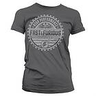 Fast & The Furious Genuine Brand Girly Tee T-Shirt (Dam)