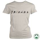Friends Logo Organic Girly Tee T-Shirt (Dam)