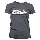 Misfit Garage Logo Girly Tee T-Shirt (Dam)