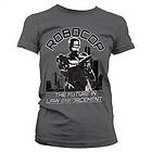 Robocop The Future In Law Emforcement Girly Tee T-Shirt (Dam)