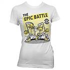 The Epic Battle Girly Tee T-Shirt (Dam)